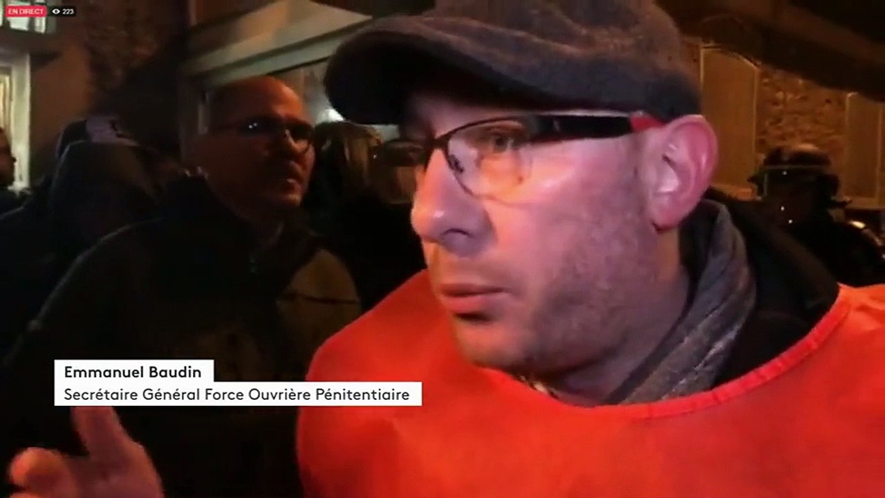 Surveillants pénitentiaires : cinquième journée de mobilisation à Fresnes