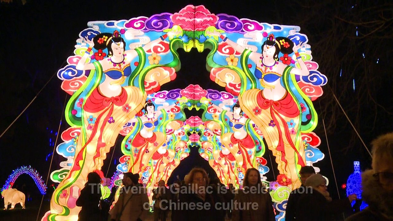 French town hosts Chinese lantern festival