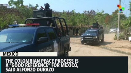 Mexico Should Study Colombia`s Peace Process