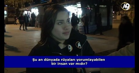 Şu an dünyada rüyaları yorumlayabilen bir insan var mıdır?
