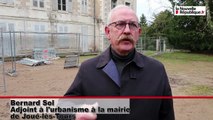 VIDEO. Joué-lès-Tours : travaux en cours au château des Bretonnières