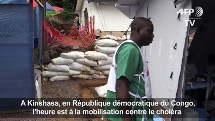 Kinshasa: mobilisation face à la grande peur du choléra