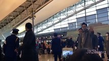 JANG KEUN SUK KANSAI AIRPORT ARRİVAL TO GIMPO AIRPORT KOREA 19.01.2018