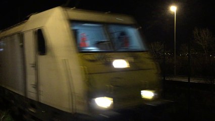 TRAXX ( Bombardier TRAXX 186 168-1) - Fret ( Euro Cargo Rail ) - Val-de-Fontenay