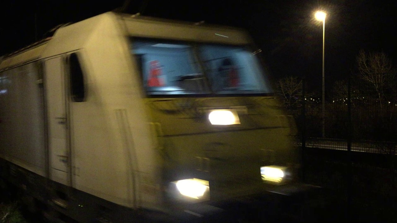 TRAXX ( Bombardier TRAXX 186 168-1) - Fret ( Euro Cargo Rail ) - Val-de-Fontenay