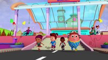 Learn Colours with Race Cars & Surprise Eggs Car Toys - ChuChu TV Funzone 3D Motorsports