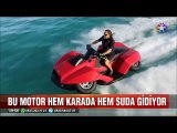 işte hem karada hem suda giden jet motorlu biski