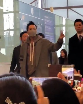 JANG KEUN SUK KANSAI AIRPORT ARRİVAL TO GIMPO AIRPORT KOREA 19.01.2018