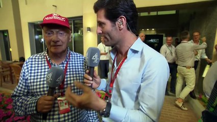 2016 Abu Dhabi - Post-Race: Niki Lauda