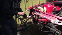V8 BMW E36 Drift Build 3! Stripping The Engine Bay