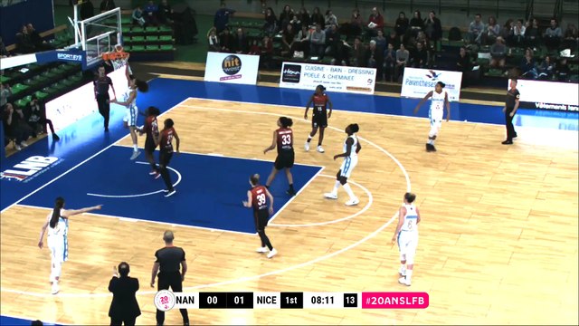 LFB 17/18 - J12 : Nantes Rezé - Nice