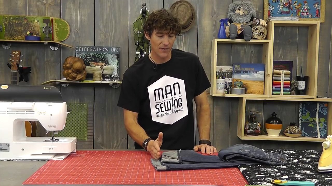 How to Hem Pants: Easy Sewing Tutorial with Rob Appell of Man Sewing