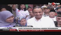 Anies Baswedan Kunjungi Warga Petamburan