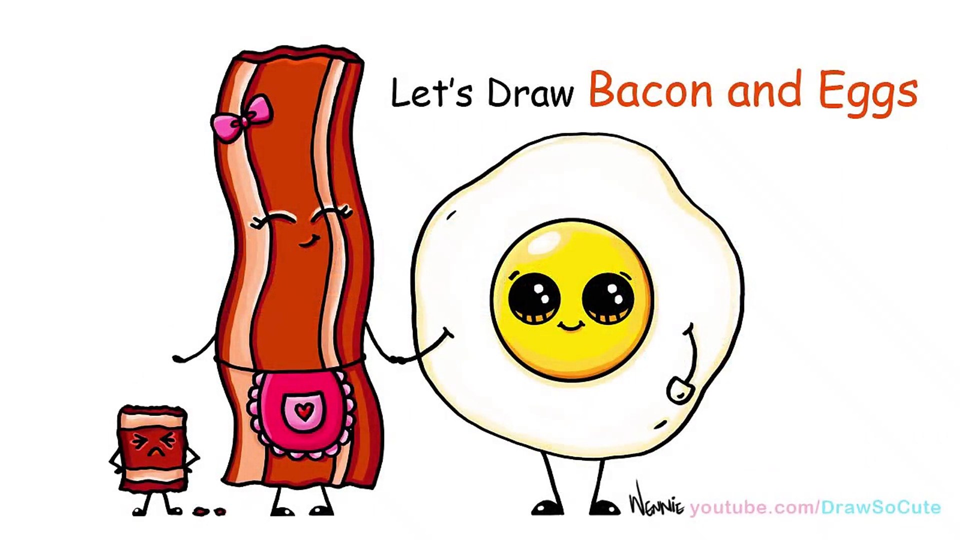 Images Of Cartoon Bacon And Eggs Drawing