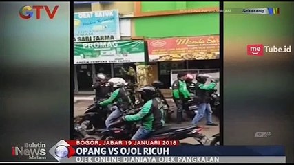 Descargar video: Ojek Online Serang Ojek Pangkalan di Bogor