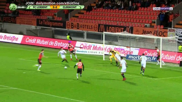 Pierre Yves Hamel Goal HD - Lorient 1 - 0 Clermont - 19.01.2018 (Full Replay)