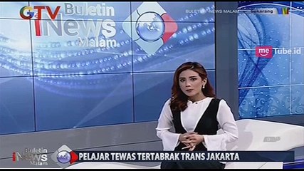 Pelajar Tewas Tertabrak Bus Transjakarta
