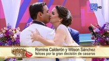 Romina Calderon le dio a su esposo una gran sorpresa
