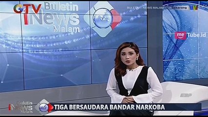 Tiga Bersaudara Bandar Narkoba Ditangkap