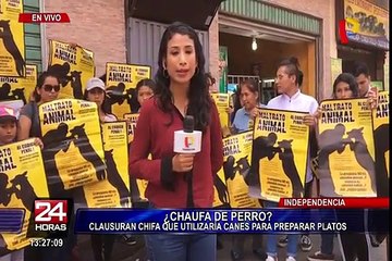 Independencia: clausuran chifa que elaboraría platos con carne de perro