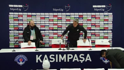 Kasımpaşa - Aytemiz Alanyaspor maçının ardından - Kemal Özdeş - İSTANBUL