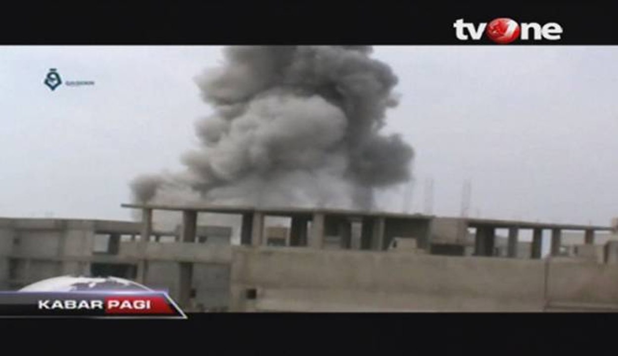 Suriah Gempur Pendukung Oposisi di Damaskus