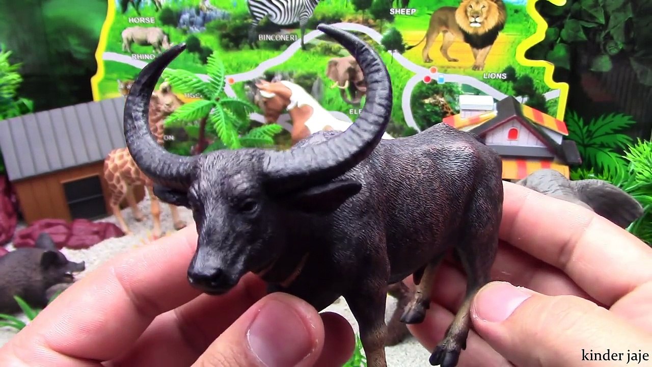 ZVUCI ZIVOTINJA - Domace i Divlje zivotinje Igracke za decu !! The Animal Sounds Song