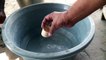 How to make cement pots for plants very easily