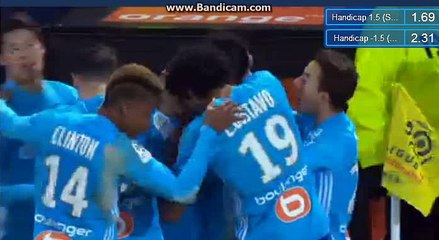 Dimitri Payet Goal - Caen 0-1 Marseille