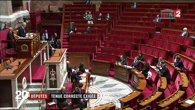 Assemblée nationale : tenue correcte exigée pour les députés