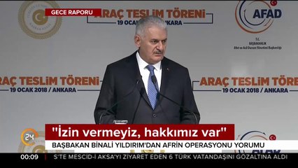 "İzin vermeyiz, hakkımız var"
