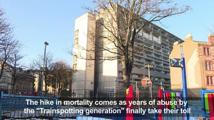 'Trainspotting generation': Alarm as Scotland drug deaths spike