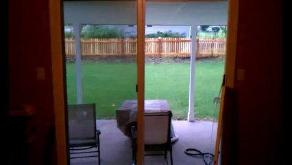 Fix a sticky sliding glass door