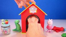 Whos in the PAW PATROL DOG HOUSE GAME Surprise Toys Learn Colors Matching Educational Games