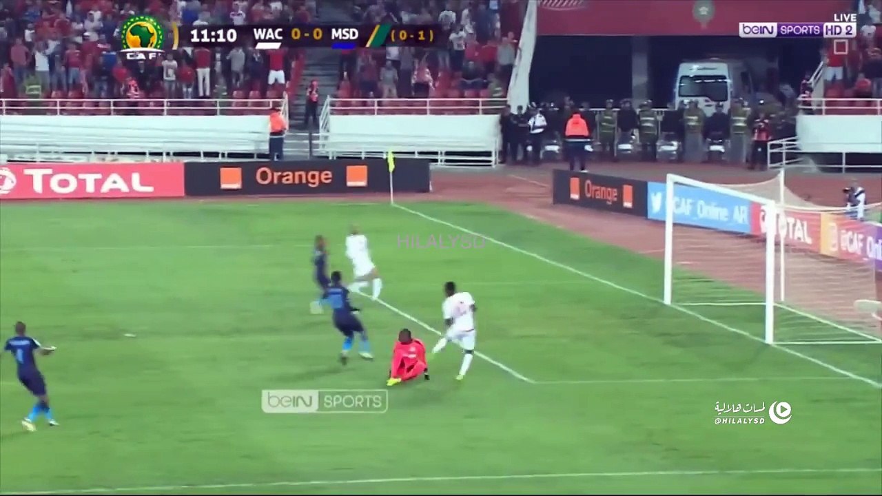 اشرف بنشرقي في بطولة دوري أبطال افريقيا 2017