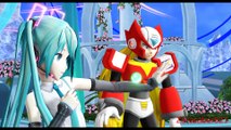 [MMD] Hatsune Miku Sings Makenai Ai ga Kitto Aru (Mega Man X4 Theme)