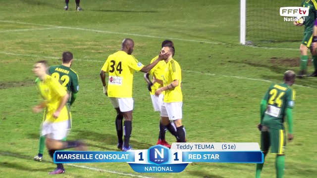 J19 : GS Marseille Consolat - Red Star FC (1-0), Le résumé