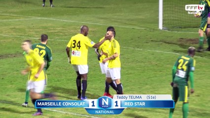 J19 : GS Marseille Consolat - Red Star FC (1-0), Le résumé