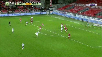 Brest 1-1 RC Lens But Cyrille Bayala  - 19.01.2018