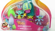 NEW TROLLS - Featuring the cast of DreamWorks Animations Trolls Figures Poppy & Branch