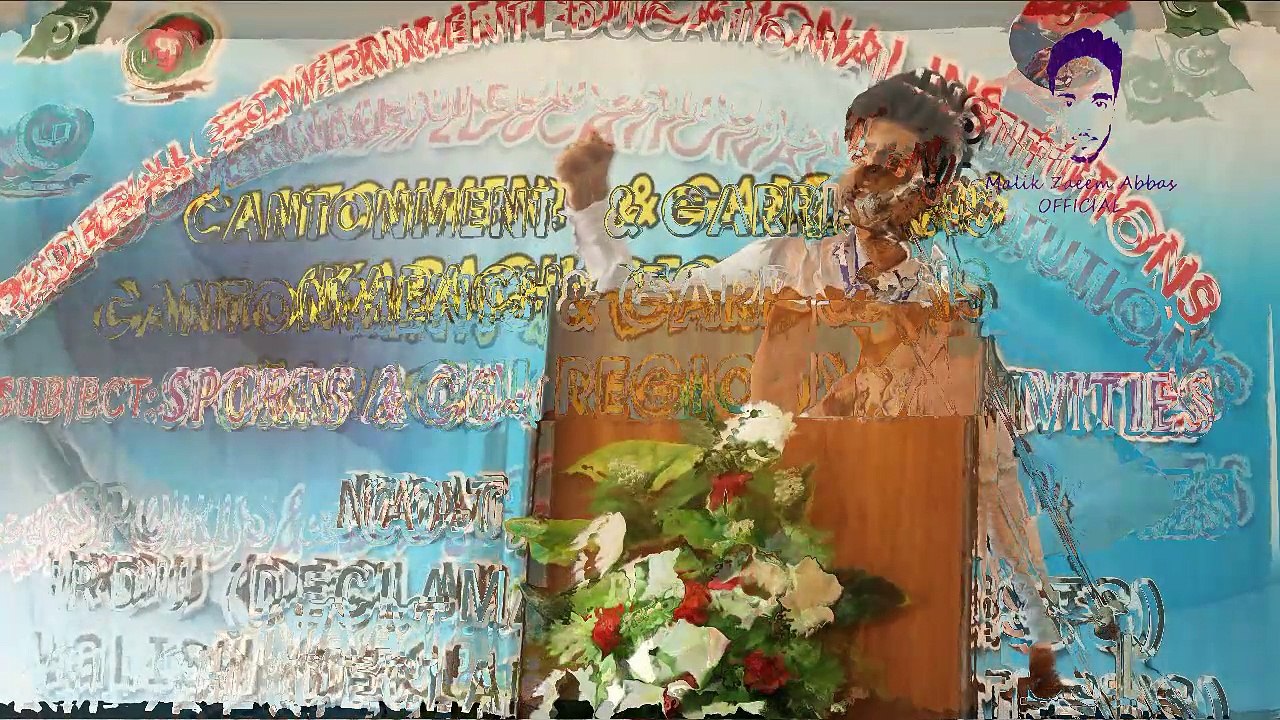 pics while doing speech on karachi level  || Malik Zaeem Abbas PICS