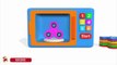Learn Colors Microwave Oven Rainbow Fidget Spinner Vehicles For Children Kid Learning Colours-N
