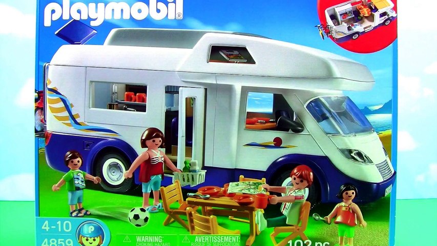 playmobil family fun camper