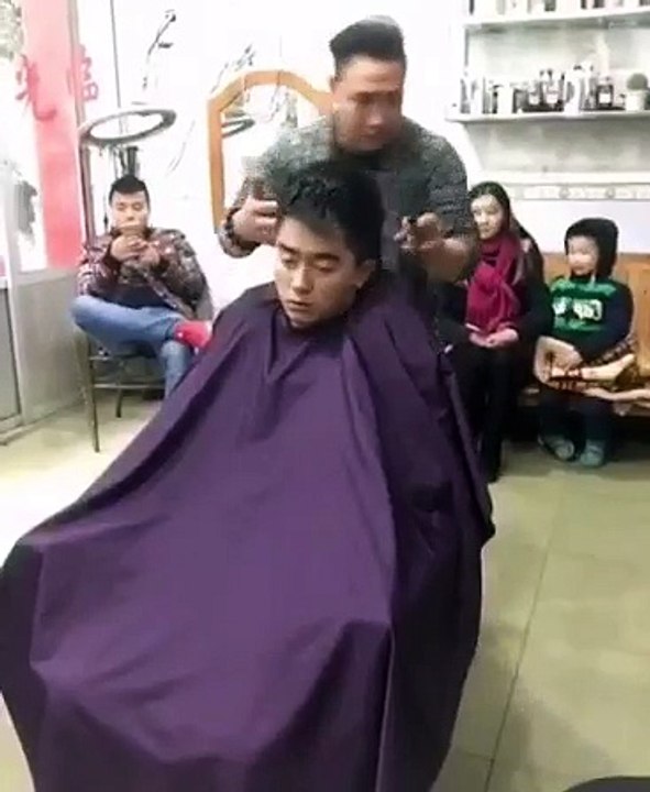 Funny chineess barbar