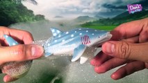8 DIFFERENT TYPES OF SHARKS - SURPRISE ANIMAL SHARK SURPRISE TOYS in Bubbles! Great White Hammerhead