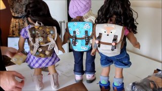 How to Make a Backpack for American Girl (18 Inch) Doll Craft