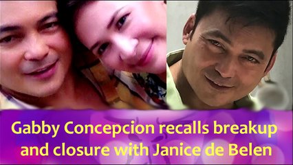 Gabby Concepcion recalls breakup and closure with Janice de Belen