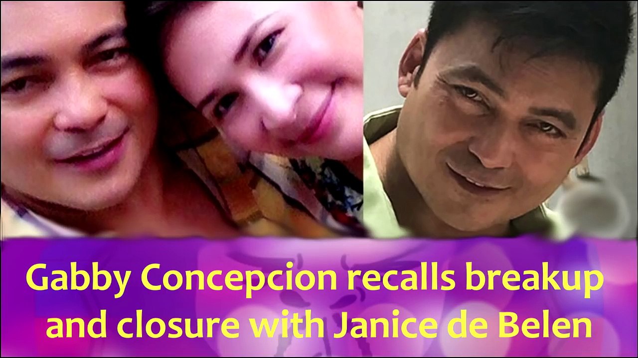 Gabby Concepcion recalls breakup and closure with Janice de Belen