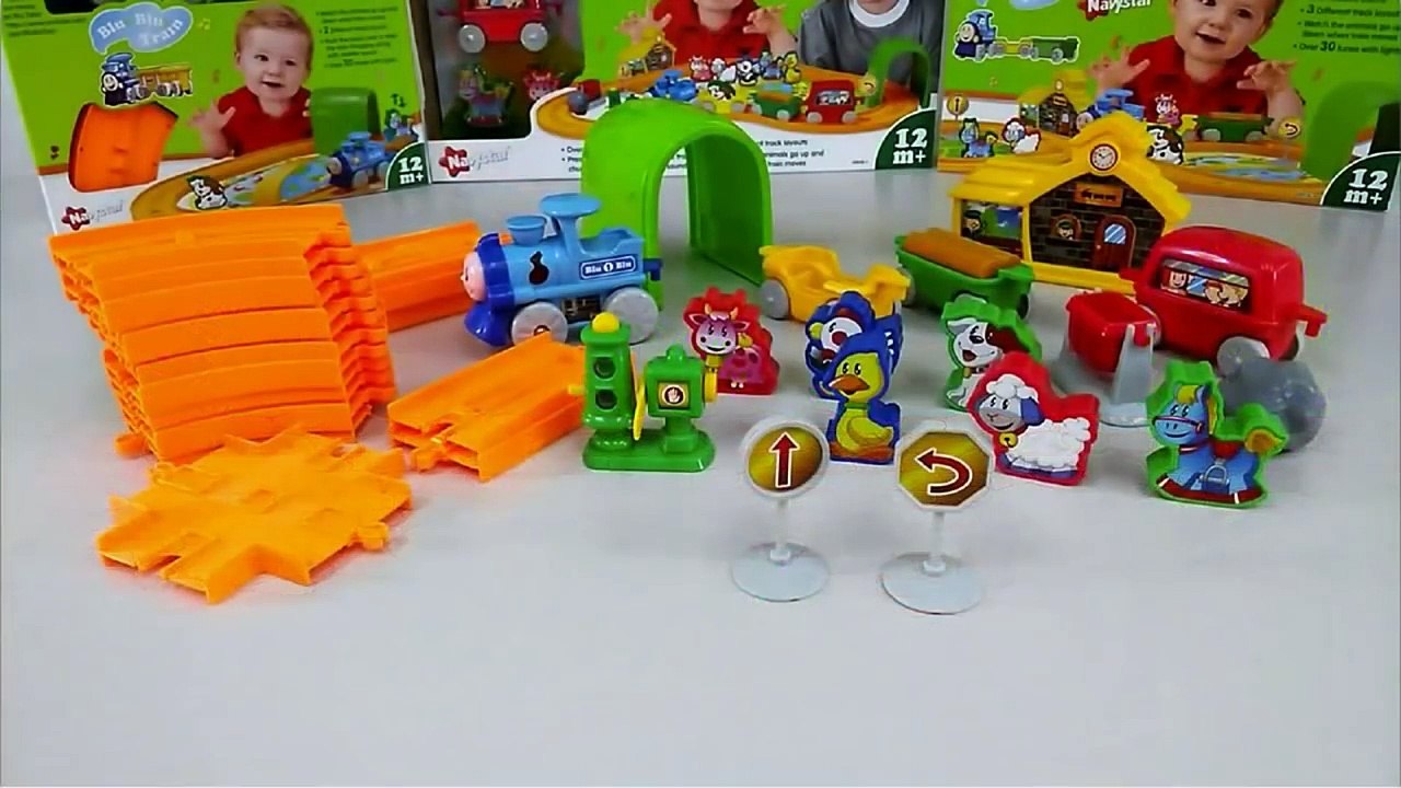 Interive Open Box BluBlu Train Boxset Toys