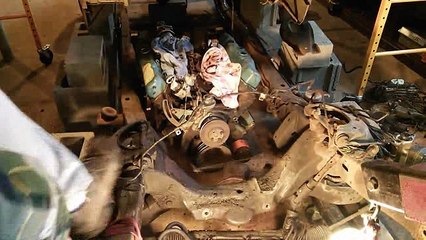 Video 3, Hot Rod 1946 Dodge Pickup Truck Project, 440 test fit